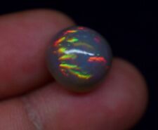 Beautiful Rare' Galaxy Fire 6.70 Carat Natural Ethiopian Round Shape Flashy Opal picture