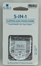 Genuine Wahl Professional Animal Clippers 5-in-1 Adjustable Fine Cut Blade - NEW picture