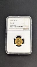 1903 $2.5 Gold Liberty Head Quarter Eagle NGC MS 62 picture