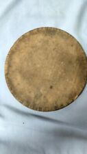 18th 19th Century Walnut Turned Treenware Dinner Plate picture