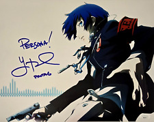 Yuri Lowenthal Persona Signed Photo Makoto Yuki Protagonist Autograph JSA COA 37 picture