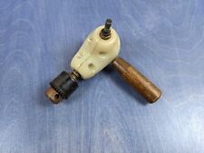 Vintage Jacobs Multicraft 90 Degree Angle Drill Head Adapter w/ Wood Handle picture