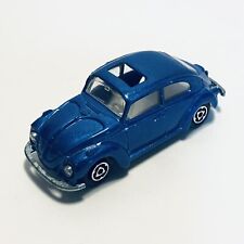 Majorette No. 203 Volkswagen VW Beetle 1302 Blue Metal Flake Die Cast 1/60 Loose picture