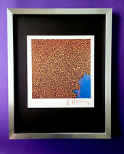Keith Haring | Vintage Print Signed | Mounted & Framed in Silver Buy it Now  TS picture