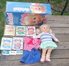 Vintage 1986 Cricket Doll In Box With 8 Cassettes/5 Books & Extra Outfit Boxed picture
