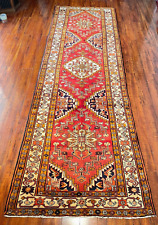 Exquisite 1960's Authentic Vintage Mint Hand Made Knotted Runner 11' x 3' ft picture