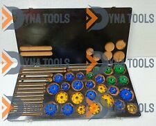 43x VALVE SEAT CUTTER TOOL KIT CARBIDE TIPPED FOR VINTAGE AND MODERN ENGINES picture