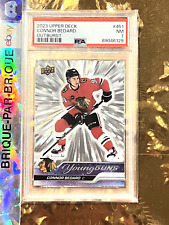 2023-24 Upper Deck Young Guns Outburst #451 Connor Bedard RC Rookie PSA 7 NM picture
