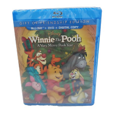 Winnie the Pooh: a Very Merry Pooh Year (DVD, BLUERAY, & DIGITAL COPY 2002) *NEW picture