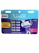 Venus Value Pack 5 Deluxe razors Swirl & Deluxe Smooth 8ct NEW SEALED picture