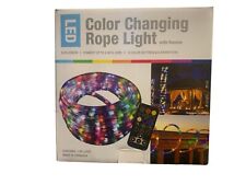 LED Color Changing Rope Light w/Remote 10 Color Settings Connect up to 5 Sets picture