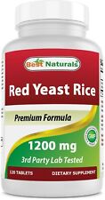Best Naturals Red Yeast Rice 1200 mg 120 Tablets  picture