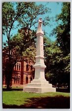 Confederate Monument Washington County Court House Greenville Miss VNG Postcard picture