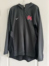 NIKE Men's Black MATER DEI HS Vented Full Zip Polyester SideZip WarmUp Jacket-XL picture