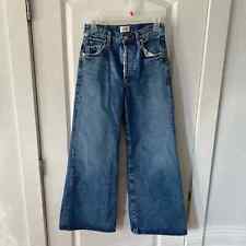 Citizens of Humanity Beverly Slouch Boot Blue Jeans size 23 Wide Leg NWOT's $248 picture