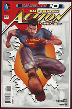 ACTION COMICS #0 (2012) ORIGIN YOUNG SUPERMAN LEGACY MORRISON NEW 52 DC 9.2 NM- picture