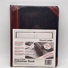 Boorum & Pease Columnar Record Ledger 150 Page Book Acid Free Paper 21-150-R picture