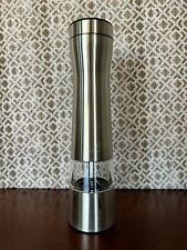 Wolfgang Puck Adjustable Stainless Steel Spice Mill, Battery operated- NEW picture
