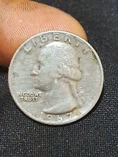 1967 quarter no mint mark error picture