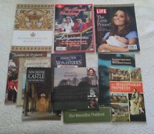 12 British Royalty &Tour Books- Palace Guide, Royals, Canterbury, London+ picture