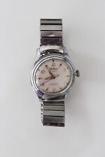 Rare Vintage Walton 17 Jewel Mens Wrist Watch Stainless Steel Band picture