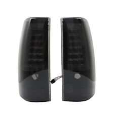 Black Tail Lights For 2003-2005 06 Chevrolet Silverado 1500 2500 LED Pair Lamp picture