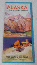 1933 Alaska Railroad Mt. McKinley Park Route travel brochure picture