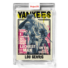 2021 Topps Project70® Card 694 - 2008 Lou Gehrig by New York Nico-Free Shipping picture