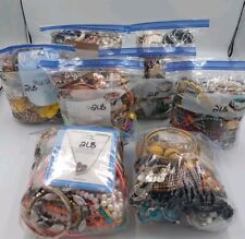 CLEAN 2 LB Pound Lot of Vintage to Now Costume Jewelry Estate Lot Resell No Junk picture