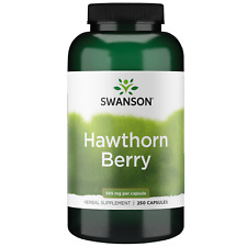 Swanson Herbal Supplements Hawthorn Berry 565 mg Capsule 250ct picture