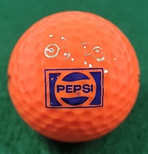 Vintage Pepsi Logo Golf Ball - Orange Pepsi Logo Golf Ball picture
