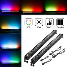 2PCS RGB Wall Wash Bar Light DMX Stage DJ 144 LED Bar Light Strobe Beam Lighting picture