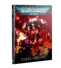 NEW Warhammer 40k: 9th Edition Codex: Chaos Knights - Sealed Hardback Rule Book picture
