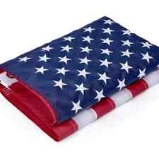 American Flag 2x3 3x5 5x8 10x15 Ft Series Embroidered Sewn Stripe Polyester picture