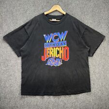 Vintage WCW Monday Shirt Mens 2XL Black 90s Jericho Anonymous Wrestling WWF picture