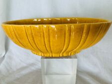 Haeger USA Large Yellow / Brown Oval Planter #4020-C Vintage  picture