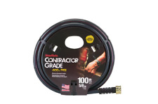 WATERWORKS 5/8 in. x 100 ft. Heavy Duty Contractor Water Hose, Black picture