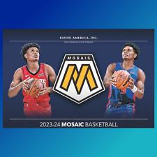 2023-24 Panini Mosaic Basketball  MEGA Box Factory Sealed Pre-Order , 15x MEGA picture