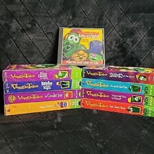 Veggie Tales VHS Lot Of 8 Tapes + A Sing-Alongs Pirates' Boat Load Of Fun CD picture