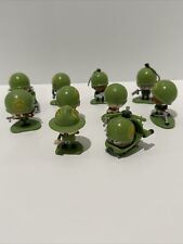 MGA Awesome Little Green Men Lot Of 10 Green Army Military Figures Vehicles picture