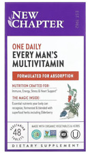 New Chapter, One Daily Every Man's Multivitamin, 48 Vegetarian Tabs Exp 01/2025+ picture