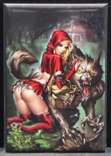 Naughty Red Riding Hood Pinup Girl 2