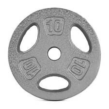 Single Barbell Plate Standard Weightlifting Plate, 10 lbs, 1-inch Hole picture