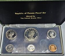 1974 Silver Republic of Panama 6 Coin Proof Set by The United States Mint picture