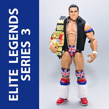 2010 Mattel WWE Elite Legends S3 DAVEY BOY SMITH / British Bulldog Figure + Belt picture