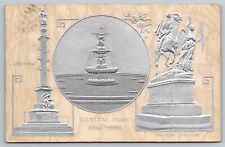 Postcard B 500, Embossed card of various New York City's monuments, c1910 picture