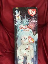 McDonald’s  1997 Ty Teenie Beanie Baby ‘GLORY’ the Bear. MINT CONDITION w/errors picture