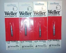 4X WELLER PTP7 SOLDERING IRON REPLACEMENT TIP FOR MODELS TC201 4 PACKS NOS picture