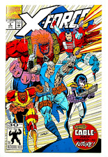 X-Force #8 Signed by Rob Liefeld Marvel Comics 1991 picture