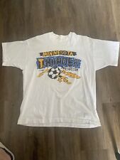 Rare Vtg 1995 Minnesota Thunder Soccer Graphic T-shirt XL picture